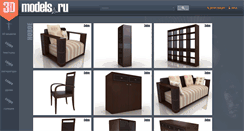 Desktop Screenshot of 3dmodels.ru